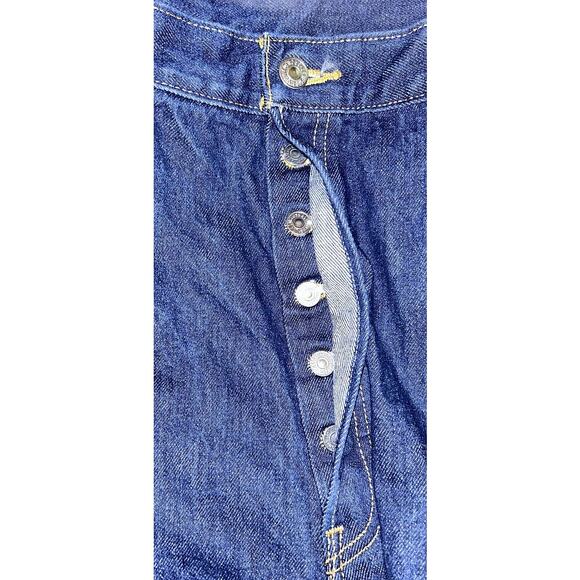 Levi's 501 Original Fit Straight Leg Button Fly Jeans Men's 42x34 - Picture 4 of 8